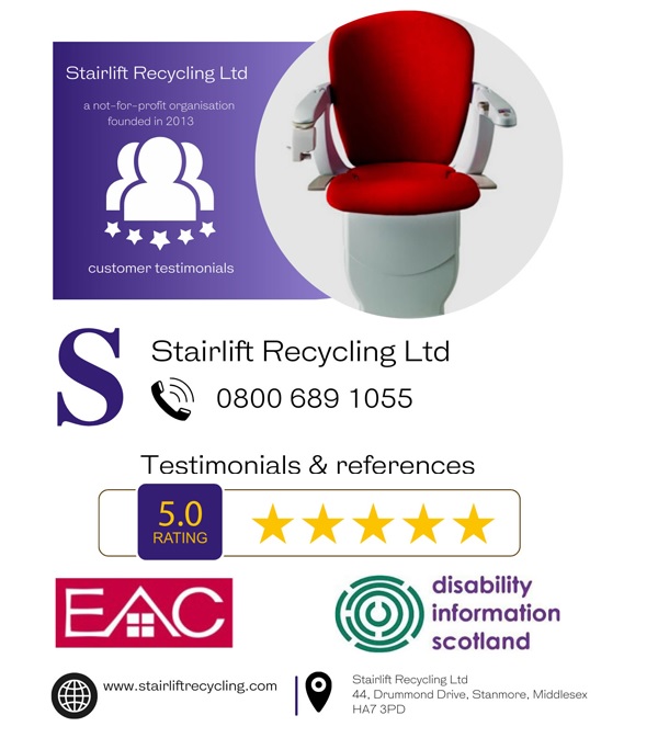 Stairlift Recycling Testimonials