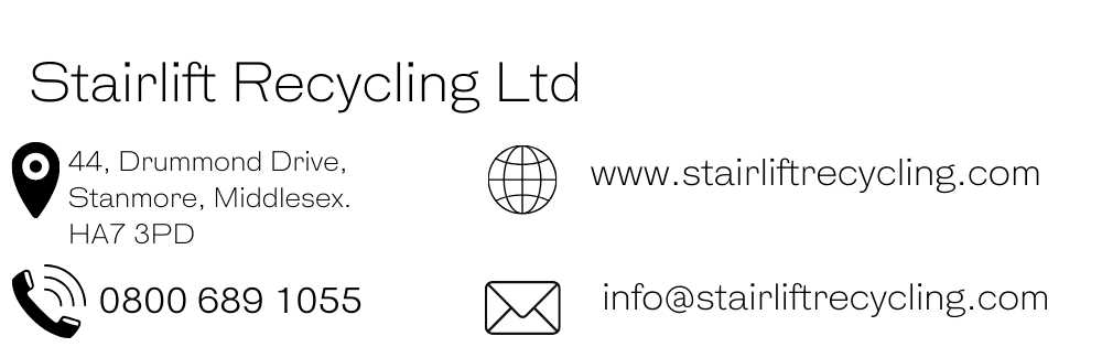 Stairlift Recycling Footer Stairlift Recycling Footer